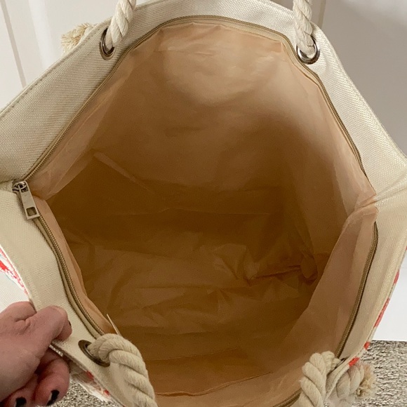 Jumbo Coral Reef Beach Tote - Picture 8 of 8